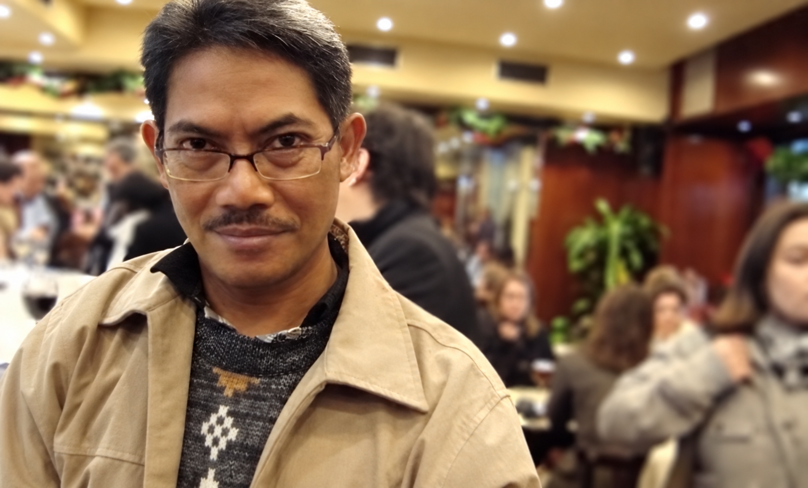 Profe Ariawan Mawardi saat kegiatan mengajar